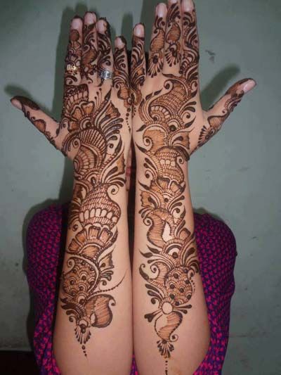 Arabic Mehandi design 2