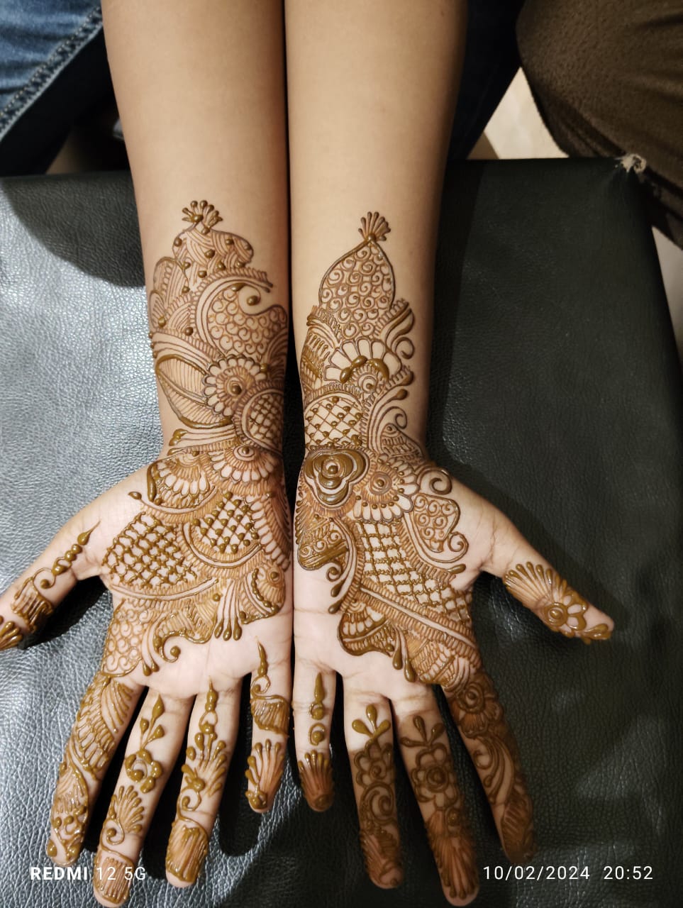Arabic Mehandi design 8
